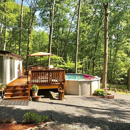 Pocono Cabin With Private Pool At Shawnee Mtn East Stroudsburg Dış mekan fotoğraf