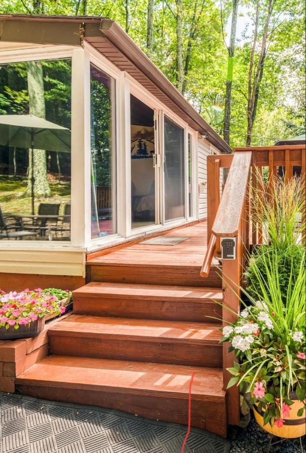 Pocono Cabin With Private Pool At Shawnee Mtn East Stroudsburg Dış mekan fotoğraf